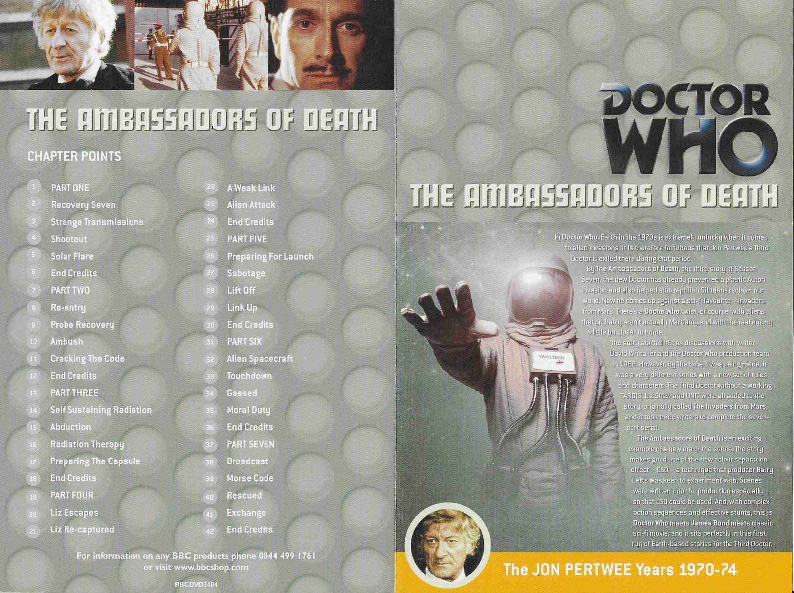 Inserts from BBCDVD 3484